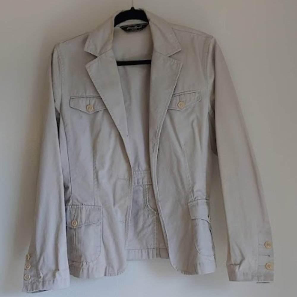 Eddie Bauer Jacket Size 10, Taupe